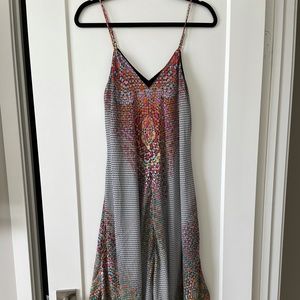 Patterned handkerchief dress